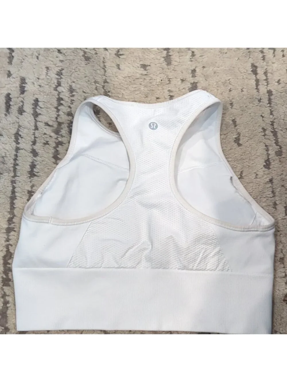 Lululemon Ebb to Train Bra *Medium Support, C/D Cup White